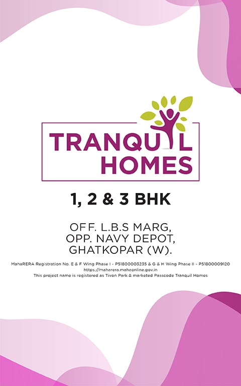 1, 2 & 3 BHK Flats in Ghatkopar | Projects in Ghatkopar West | Tranquil Homes